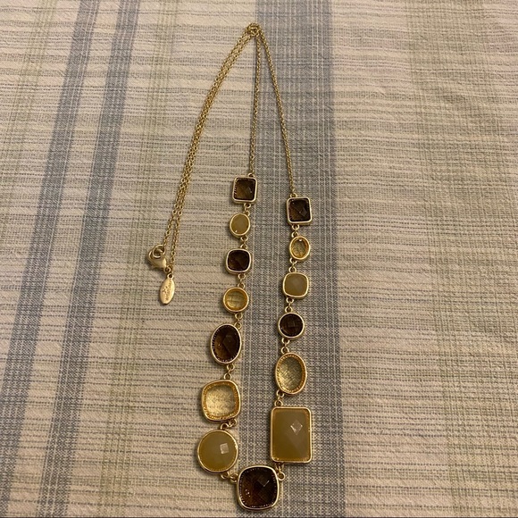 Ann Taylor Long Gemstone Necklace - Picture 13 of 15